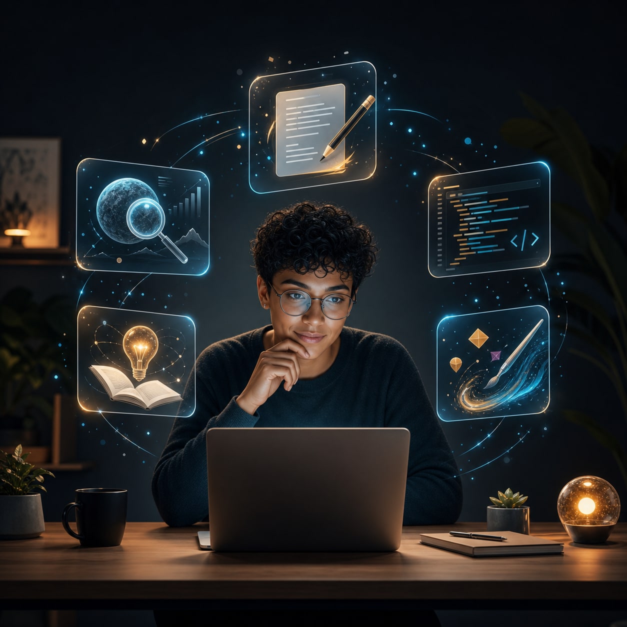 future of AI models shown as a vivid launch moment for everyday AI users