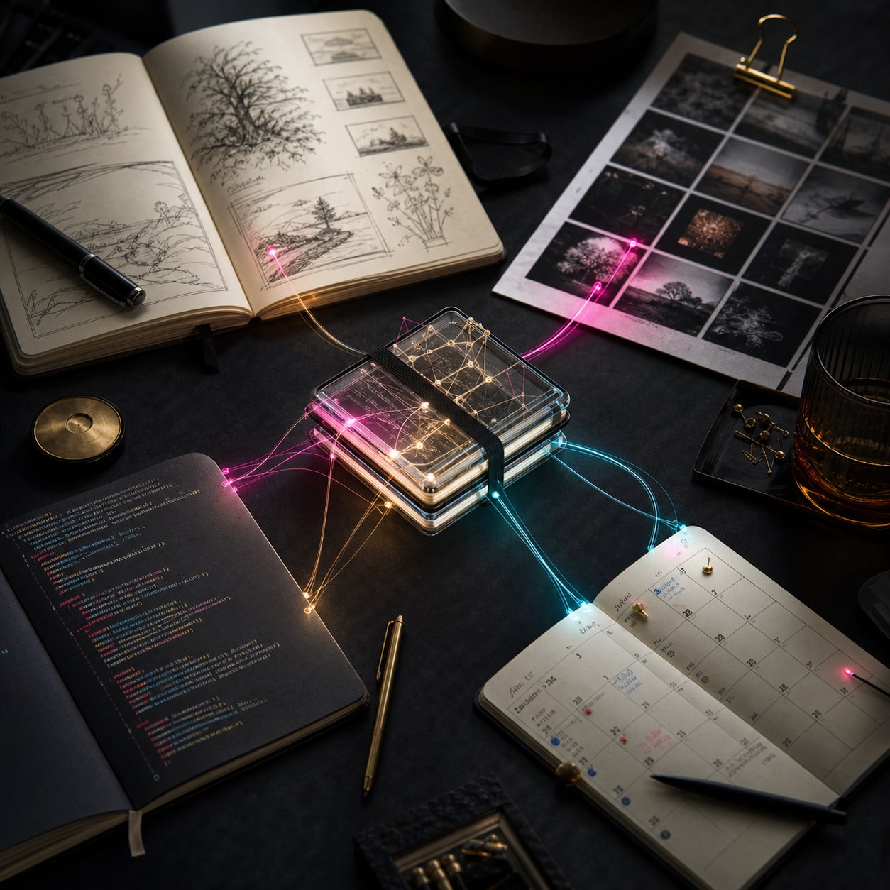 future of AI models combining memory, visual understanding and code in one workspace