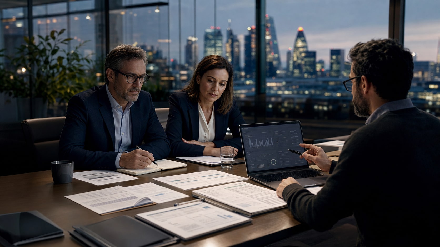 London operations team reviewing a managed IT support London cybersecurity evidence checklist